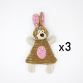 Load image into Gallery viewer, Pet Toy Donkey Shape Corduroy Chew Toy For Dogs Puppy Squeaker Squeaky Plush Bone Molar Dog Toy Pet Training Dog