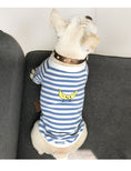 Load image into Gallery viewer, Adult pet striped parent-child outfit