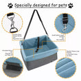 Load image into Gallery viewer, JESPET & GOOPAWS Dog Booster Seats for Cars, Portable Dog Car Seat Travel Carrier with Seat Belt for 24lbs Pets