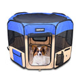 Load image into Gallery viewer, JESPET Pet Dog Playpens 36", 45" & 61" Portable Soft Dog Exercise Pen Kennel with Carry Bag for Puppy Cats Kittens Rabbits, Indoor/Outdoor Use