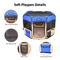 Load image into Gallery viewer, JESPET Pet Dog Playpens 36", 45" & 61" Portable Soft Dog Exercise Pen Kennel with Carry Bag for Puppy Cats Kittens Rabbits, Indoor/Outdoor Use
