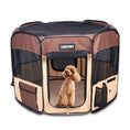 Load image into Gallery viewer, JESPET Pet Dog Playpens 36", 45" & 61" Portable Soft Dog Exercise Pen Kennel with Carry Bag for Puppy Cats Kittens Rabbits, Indoor/Outdoor Use