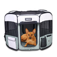 Load image into Gallery viewer, JESPET Pet Dog Playpens 36", 45" & 61" Portable Soft Dog Exercise Pen Kennel with Carry Bag for Puppy Cats Kittens Rabbits, Indoor/Outdoor Use