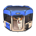 Load image into Gallery viewer, JESPET Pet Dog Playpens 36", 45" & 61" Portable Soft Dog Exercise Pen Kennel with Carry Bag for Puppy Cats Kittens Rabbits, Indoor/Outdoor Use
