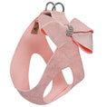 Load image into Gallery viewer, Susan Lanci Designs Puppy Pink Glitzerati Nouveau Bow Step In Harness