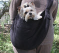 Load image into Gallery viewer, Susan Lanci Designs Cuddle Carrier (Black Curly Sue Inside Lining)