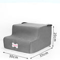 Load image into Gallery viewer, Factory Direct Sale Dog Stairs Pet Climbing Ladder Sponge Steps Small Dog Teddy On The Sofa Bed Climbing Ladder Can Be Customized