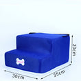 Load image into Gallery viewer, Factory Direct Sale Dog Stairs Pet Climbing Ladder Sponge Steps Small Dog Teddy On The Sofa Bed Climbing Ladder Can Be Customized