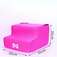 Load image into Gallery viewer, Factory Direct Sale Dog Stairs Pet Climbing Ladder Sponge Steps Small Dog Teddy On The Sofa Bed Climbing Ladder Can Be Customized
