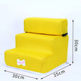 Load image into Gallery viewer, Factory Direct Sale Dog Stairs Pet Climbing Ladder Sponge Steps Small Dog Teddy On The Sofa Bed Climbing Ladder Can Be Customized