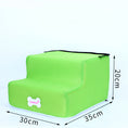 Load image into Gallery viewer, Factory Direct Sale Dog Stairs Pet Climbing Ladder Sponge Steps Small Dog Teddy On The Sofa Bed Climbing Ladder Can Be Customized