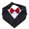 Load image into Gallery viewer, Dog Gentleman Suit Bow Tie Bib Saliva Towel