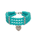 Load image into Gallery viewer, Three-Row Pearl Sniffany Dog Necklace