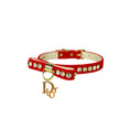 Load image into Gallery viewer, Velvet Dior Charm Collar