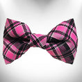 Load image into Gallery viewer, Plaid Dog Bow Tie