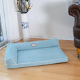 Load image into Gallery viewer, Armarkat Medium Bolstered Pet Bed Poly Fill Dog Cushion