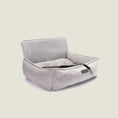 Load image into Gallery viewer, Nandog Dog Car Seat (LIGHT GREY) - LARGE