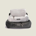 Load image into Gallery viewer, Nandog Dog Car Seat (LIGHT GREY) - LARGE