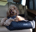 Load image into Gallery viewer, NANDOG Large Black Vegan Leather Car Seat