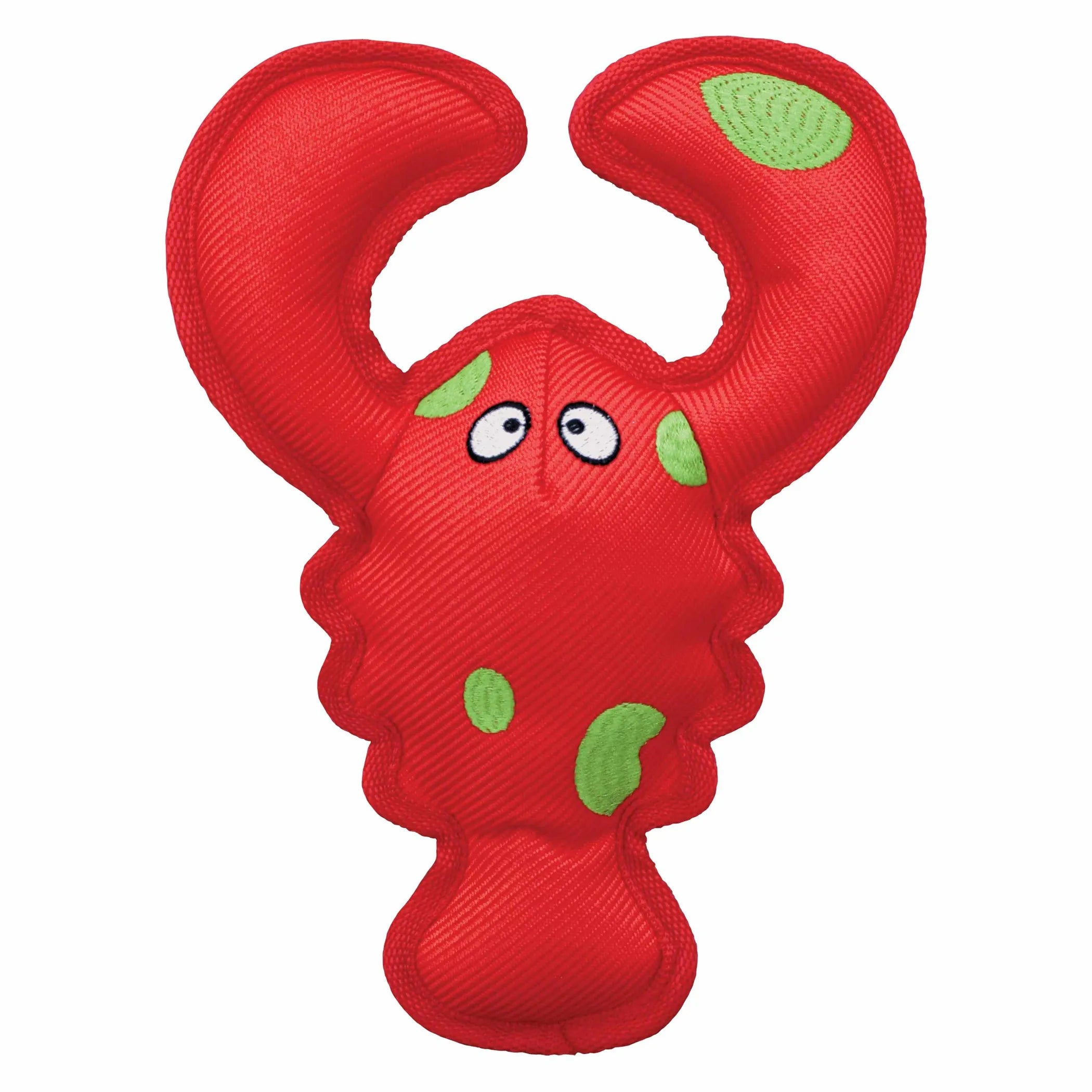 KONG(R) Belly Flops Lobster Dog Enrichment Toy Medium