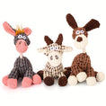 Load image into Gallery viewer, Squeaky Dog Toys Pack For Puppy, Cute Soft Durable Stuffed Animal Plush Dog Chew Toys With Squeakers For Teeth Cleaning, For Small Medium Dogs