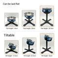 Load image into Gallery viewer, Adjustable Elevated Dog Food Bowls Stand Anti Slip Stability Pet Bowl Holder For Medium And Large Pets Pet Water Food Bowl