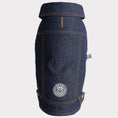 Load image into Gallery viewer, GF Pet Elasto-Fit Denim Dog Jacket