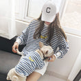 Load image into Gallery viewer, Adult pet striped parent-child outfit
