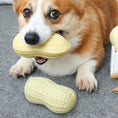 Load image into Gallery viewer, Funny Pet Dog Squeaky Toys For Small Middle Dogs Bite Resistant Puppy Cat Dogs Toys Pets Rubber Peanut Clean Tooth Chew Toy