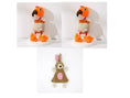 Load image into Gallery viewer, Pet Toy Donkey Shape Corduroy Chew Toy For Dogs Puppy Squeaker Squeaky Plush Bone Molar Dog Toy Pet Training Dog