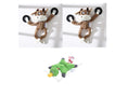 Load image into Gallery viewer, Pet Toy Donkey Shape Corduroy Chew Toy For Dogs Puppy Squeaker Squeaky Plush Bone Molar Dog Toy Pet Training Dog