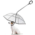Load image into Gallery viewer, 1PC Pet Umbrella Lovely Pet Supplies Rainproof Snowproof Dog Umbrella Leash For Small Dogs Doggy Adjustable Umbrella Rain Gear