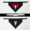 Load image into Gallery viewer, Dog Gentleman Suit Bow Tie Bib Saliva Towel