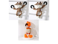 Load image into Gallery viewer, Pet Toy Donkey Shape Corduroy Chew Toy For Dogs Puppy Squeaker Squeaky Plush Bone Molar Dog Toy Pet Training Dog