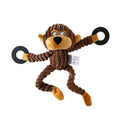 Load image into Gallery viewer, Pet Toy Donkey Shape Corduroy Chew Toy For Dogs Puppy Squeaker Squeaky Plush Bone Molar Dog Toy Pet Training Dog