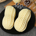 Load image into Gallery viewer, Funny Pet Dog Squeaky Toys For Small Middle Dogs Bite Resistant Puppy Cat Dogs Toys Pets Rubber Peanut Clean Tooth Chew Toy