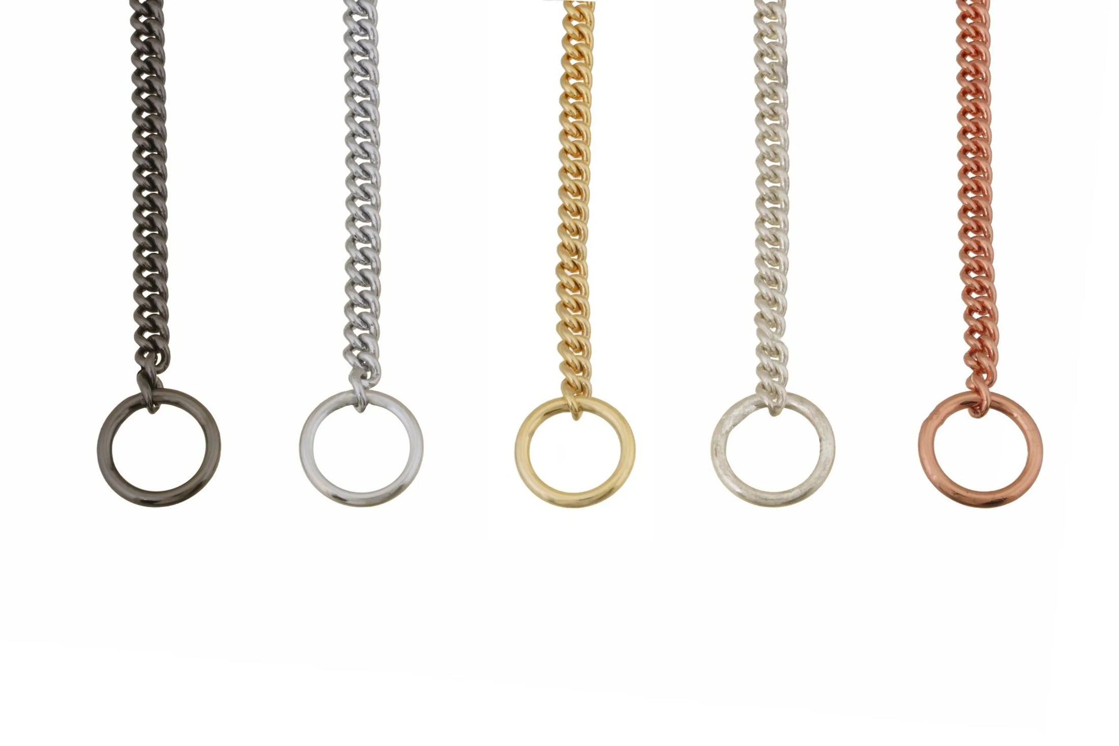 Slip Curve Show Chain Collar (24 in x 1.6 mm)