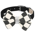 Load image into Gallery viewer, Susan Lanci Designs Windsor Check Nouveau Bow Collar
