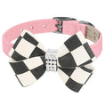 Load image into Gallery viewer, Susan Lanci Designs Windsor Check Nouveau Bow Collar

