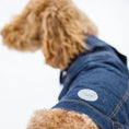 Load image into Gallery viewer, GF Pet Elasto-Fit Denim Dog Jacket
